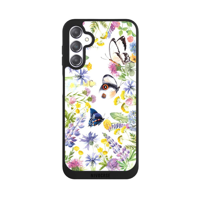 Galaxy A14 5G NIVOpure Fleurs Printanières et Papillons