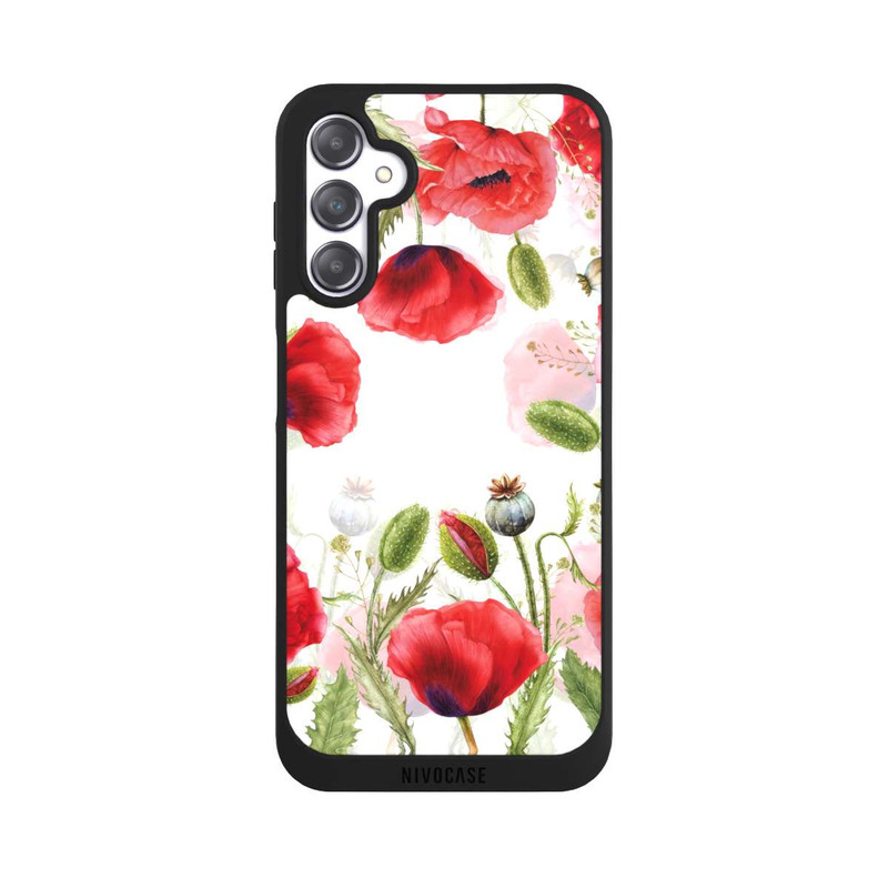 Galaxy A14 5G NIVOpure Cadre coquelicots