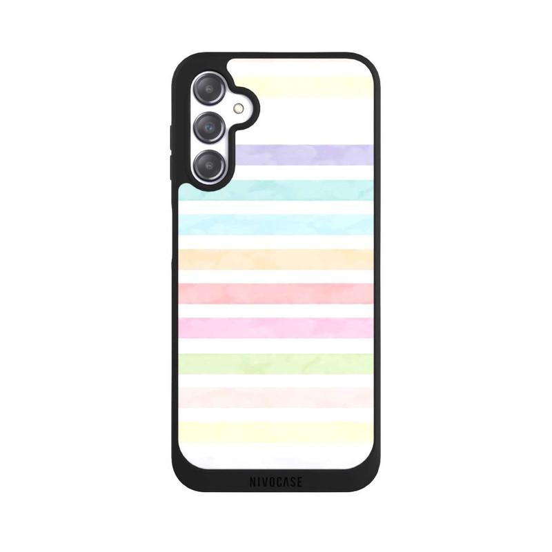 Galaxy A14 5G NIVOpure Rayures colorées arc-en-ciel