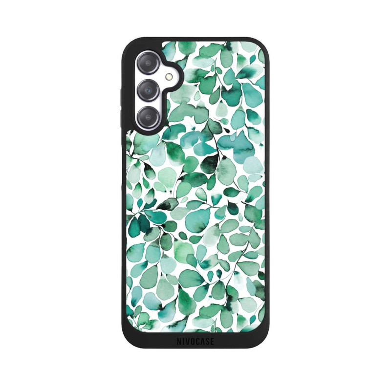 Galaxy A14 5G NIVOpure Watercolor Pattern Leaffy Leaves