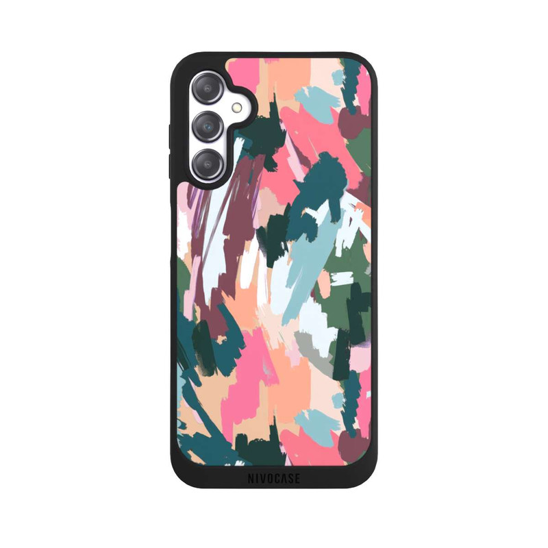 Galaxy A14 5G NIVOpure Abstrakte künstlerische Textur Rosa