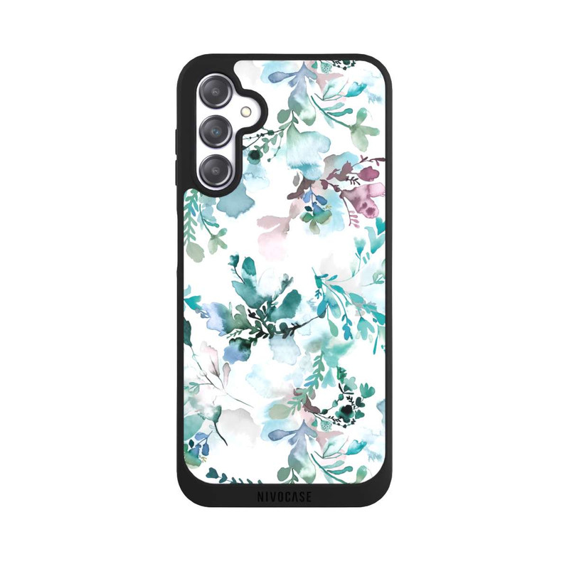 Galaxy A14 5G NIVOpure Fleurs d'automne délicates Eucalyptus
