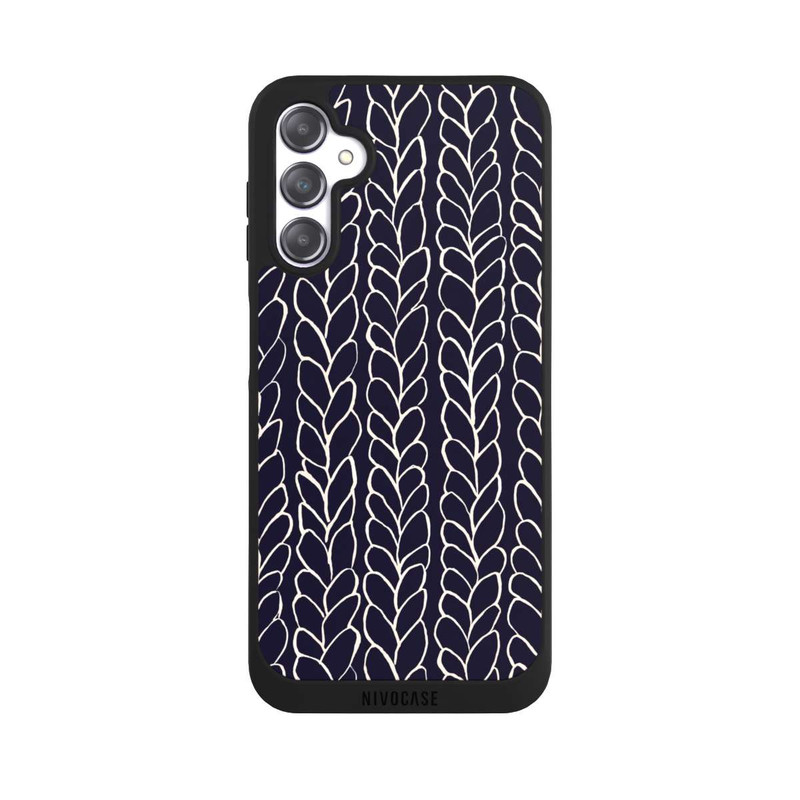 Galaxy A14 5G NIVOpure Tresses En Laine Dessins Marine
