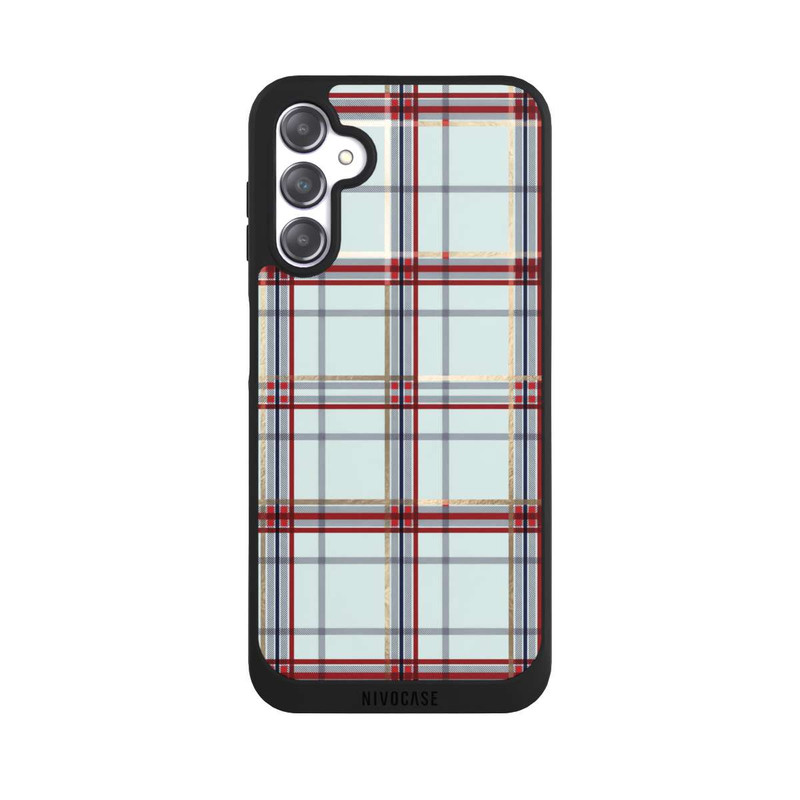 Galaxy A14 5G NIVOpure Tartan Blau