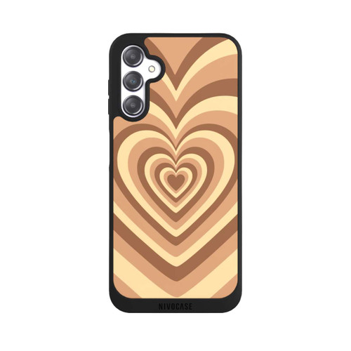 Samsung Galaxy A14 5G NIVOpure Beating Comic Heart Brown