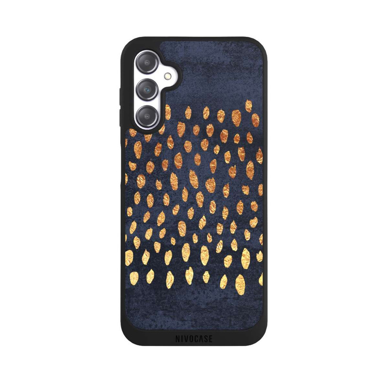 Galaxy A14 5G NIVOpure Muster Gold und Marine