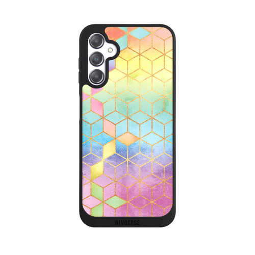 Samsung Galaxy A14 5G NIVOpure Cubes Arcs-en-ciel