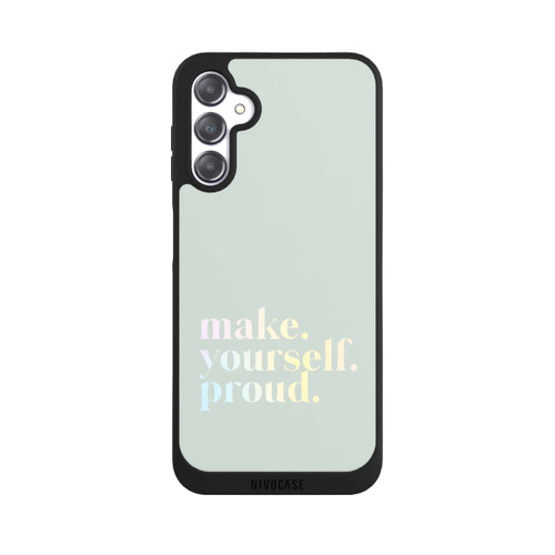 Samsung Galaxy A14 5G NIVOpure Make Yourself Proud Citation - Menthe et dégradé