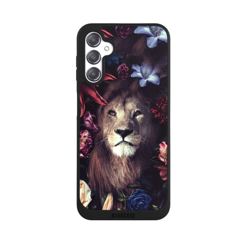 Samsung Galaxy A14 5G NIVOpure Löwe Blumenrahmen