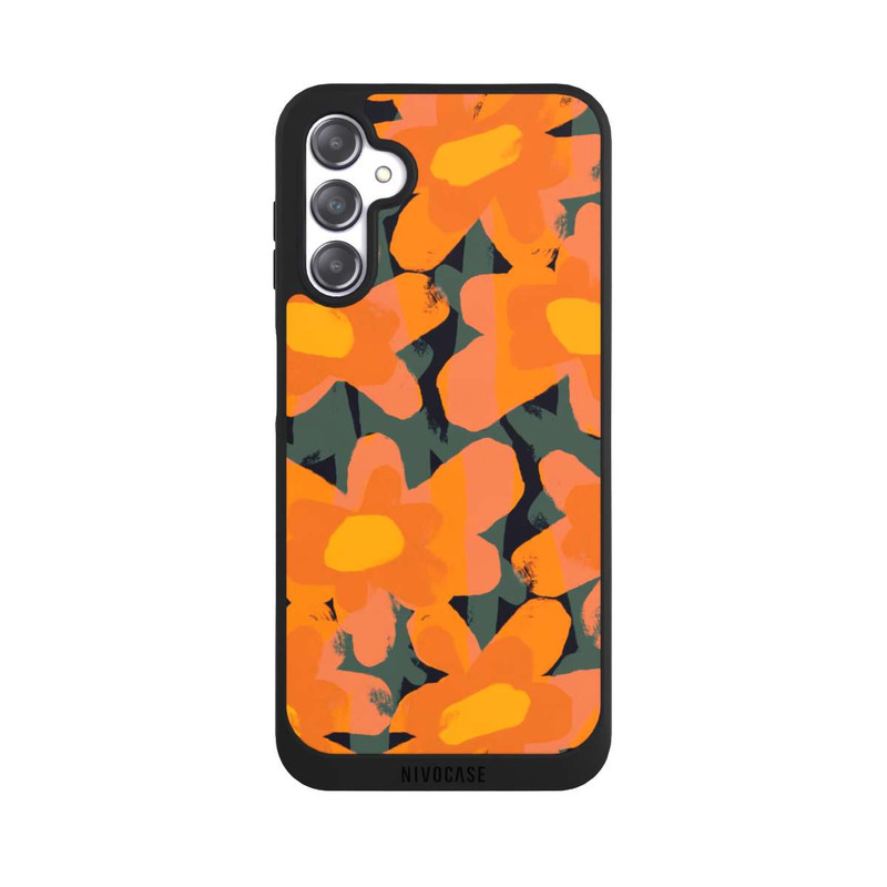 Galaxy A14 5G NIVOpure Blumenwiese Orange