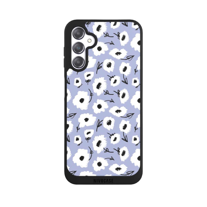 Galaxy A14 5G NIVOpure Blumenmuster Lila