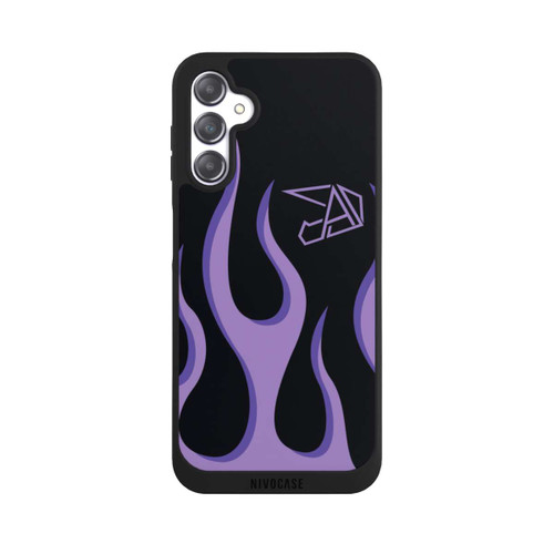 Samsung Galaxy A14 5G NIVOpure Violette Flammen