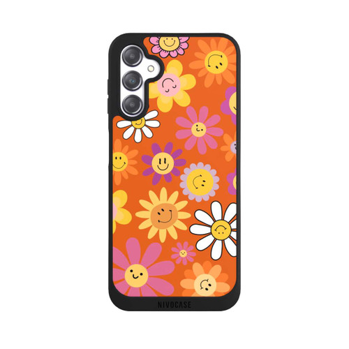 Samsung Galaxy A14 5G NIVOpure Smiles Orange Flowers