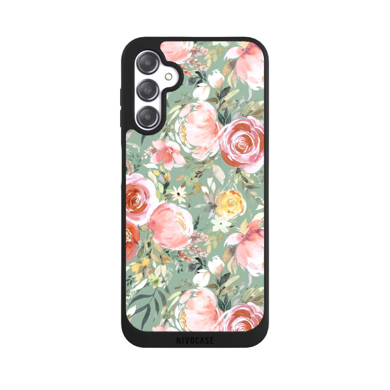 Galaxy A14 5G NIVOpure Pastellfarbener Pfingstrosenstrauß