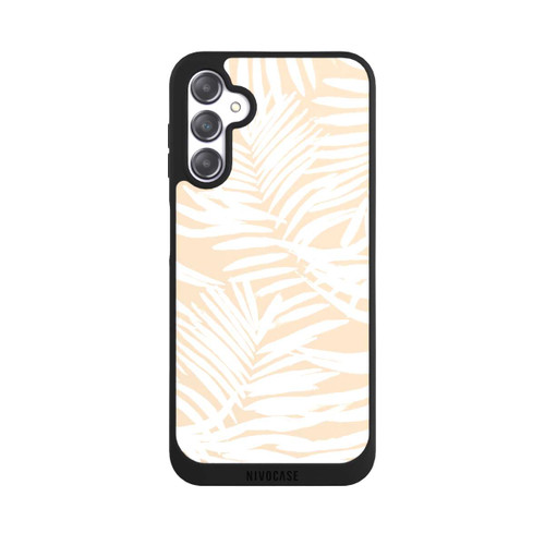 Samsung Galaxy A14 5G NIVOpure Beige Boho Farn Hintergrund