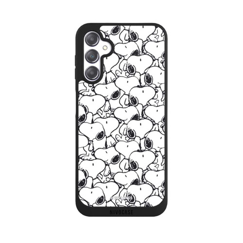 Samsung Galaxy A14 5G NIVOpure Snoopy Pattern Black And White