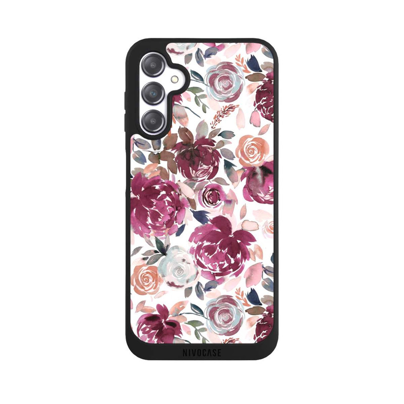 Galaxy A14 5G NIVOpure Herbstpfingstrosen und Rosen in Rosa