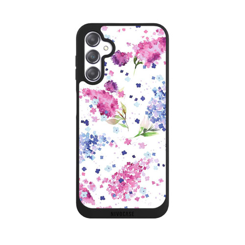 Samsung Galaxy A14 5G NIVOpure Hortensien Lila und Rosa Blumen