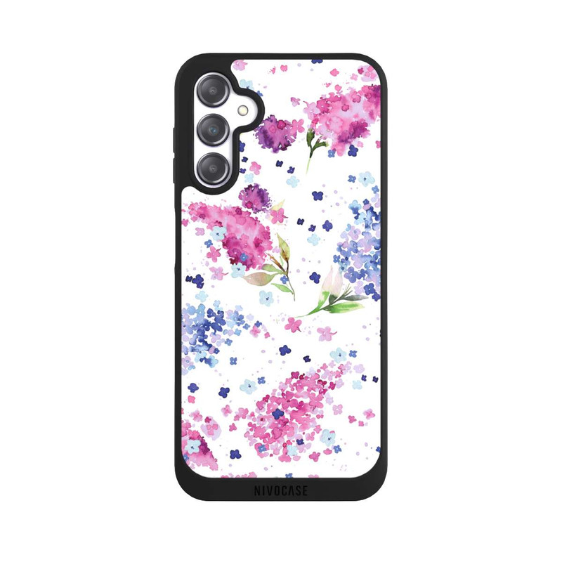 Galaxy A14 5G NIVOpure Floral Hydrangeas Lilac Pink