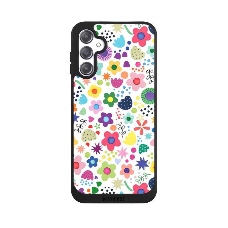 Galaxy A14 5G NIVOpure Psychedelic Flowers Colorful