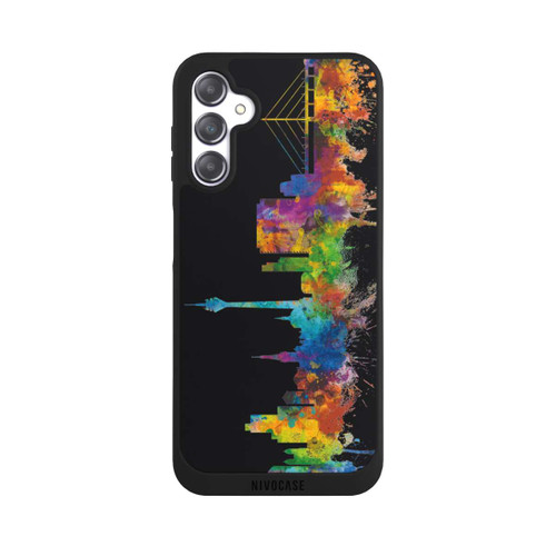 Samsung Galaxy A14 5G NIVOpure Düsseldorf Skyline Schwarz