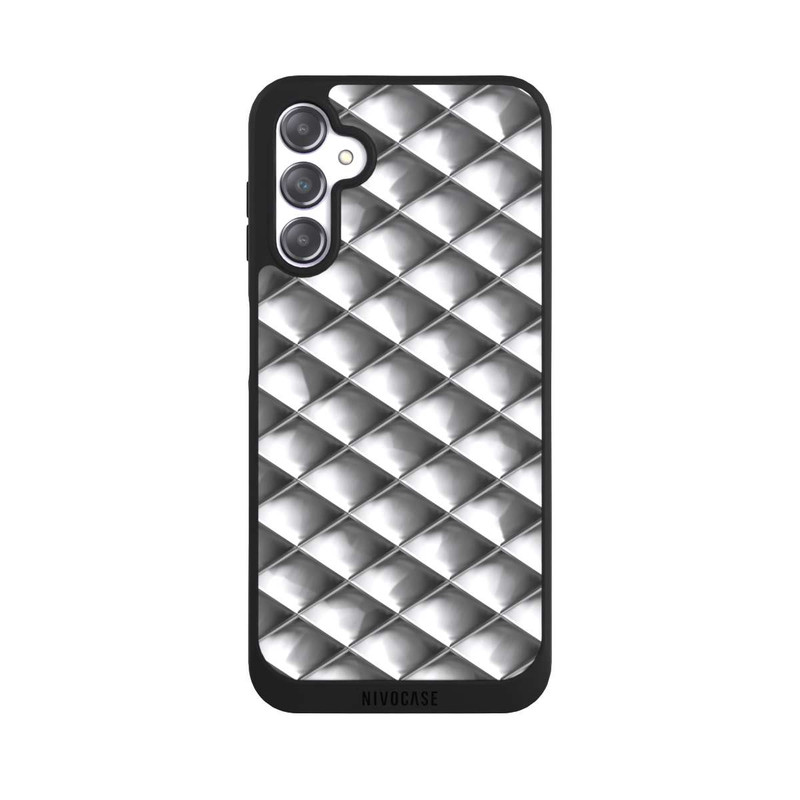 Galaxy A14 5G NIVOpure Carrés argentés Glamour