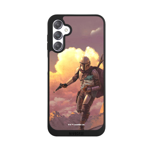 Samsung Galaxy A14 5G NIVOpure Der Mandalorianer und Grogu Sonnenguntergang Wolken