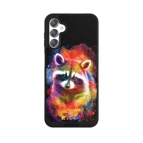 Samsung Galaxy A14 5G NIVOpure Happy Racoon Schwarz