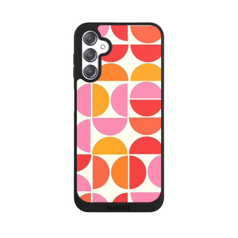 Galaxy A14 5G NIVOpure Retro Trend Pattern Orange