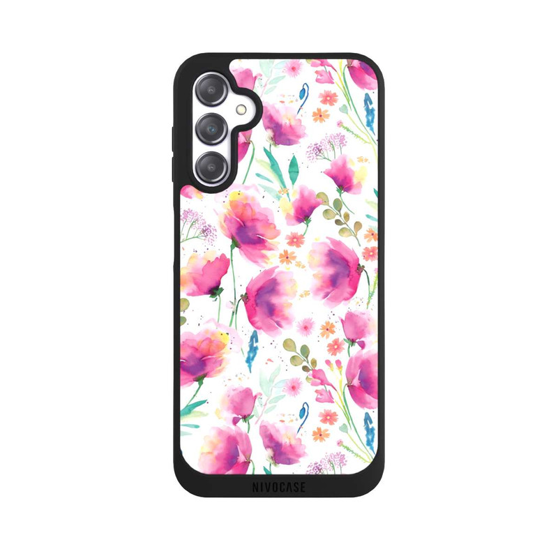 Galaxy A14 5G NIVOpure Watercolor Abstract Poppies