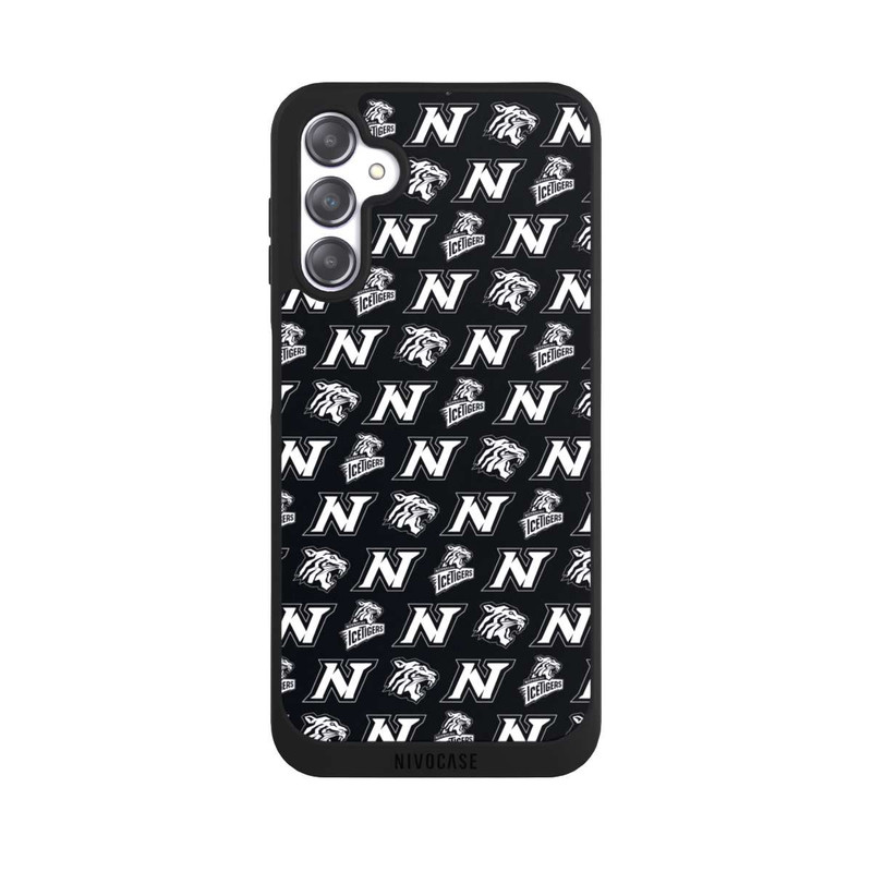 Galaxy A14 5G NIVOpure Nürnberg Ice Tigers Muster Schwarz