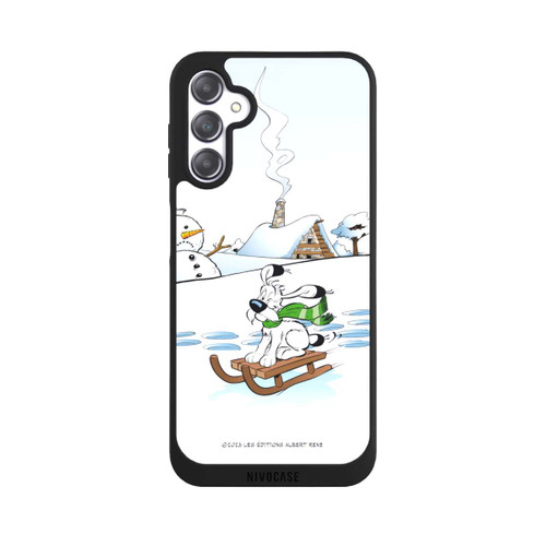Samsung Galaxy A14 5G NIVOpure Idefix fährt Schlitten