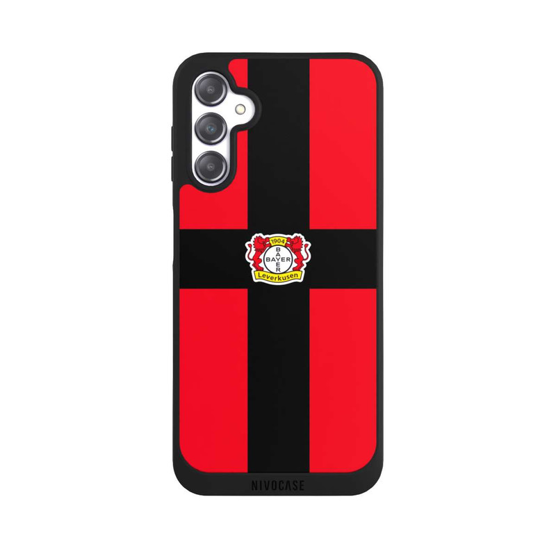 Galaxy A14 5G NIVOpure Bayer 04 Leverkusen Schwarzes Kreuz auf Rot