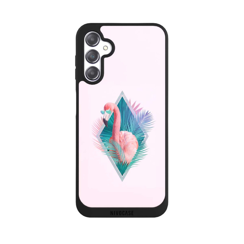 Galaxy A14 5G NIVOpure Tropische Pflanzen Flamingo
