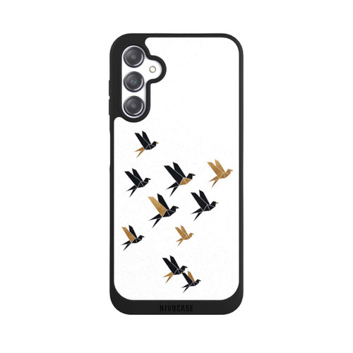 Samsung Galaxy A14 5G NIVOpure Origami Vogelcollage