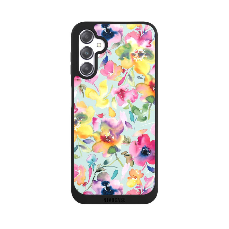 Galaxy A14 5G NIVOpure Künstlerischer Sommer Psychedelic Floral
