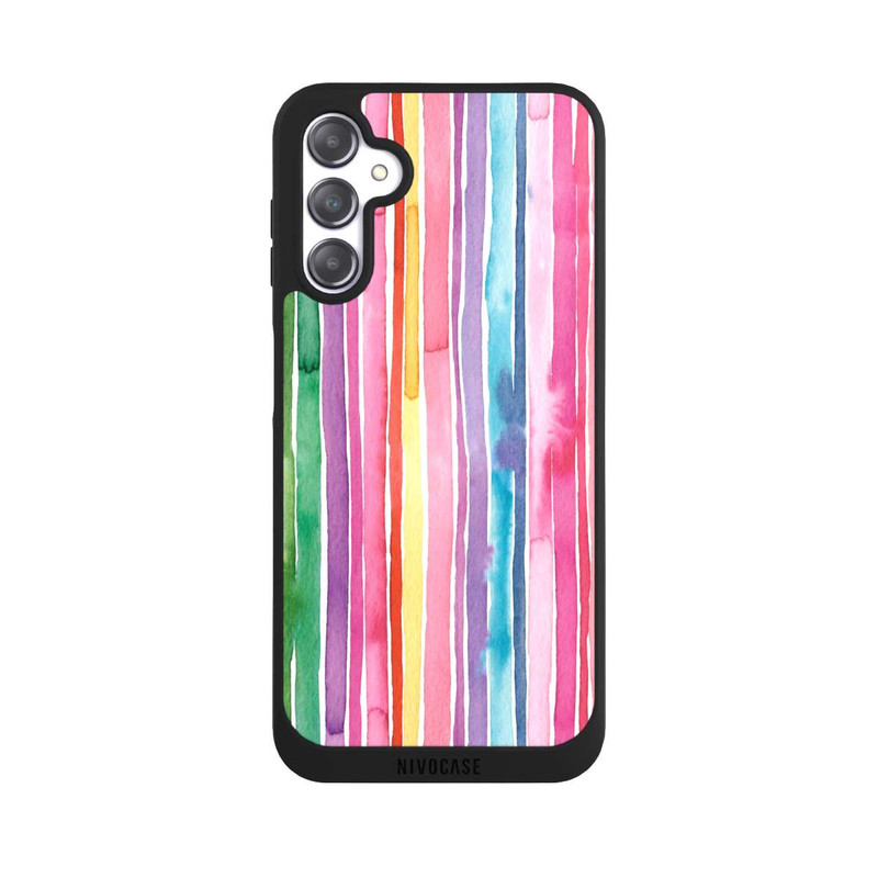 Galaxy A14 5G NIVOpure Camouflage Rayures arc-en-ciel