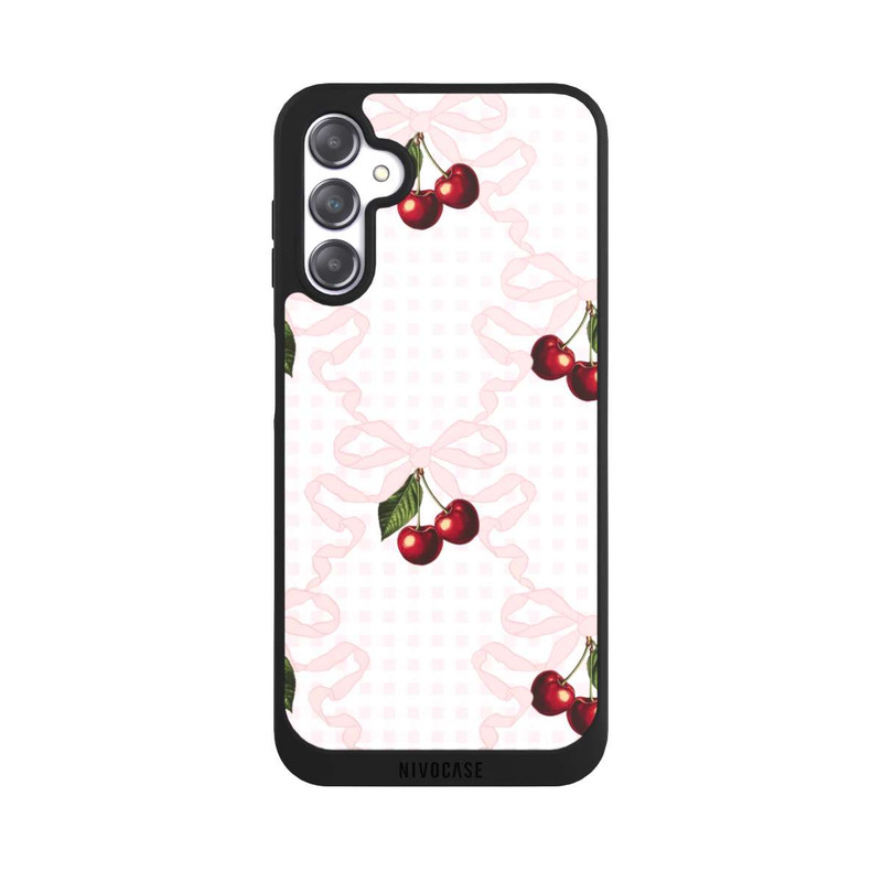 Galaxy A14 5G NIVOpure Motif cerise rose