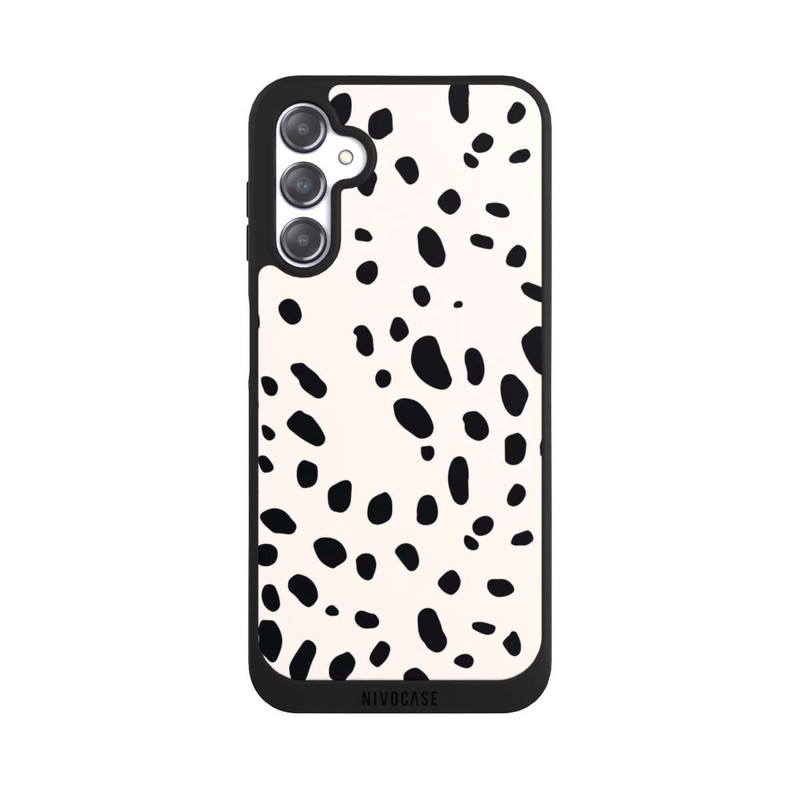 Galaxy A14 5G NIVOpure Tiermuster Gepard Schwarz