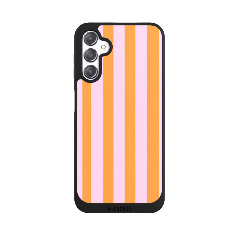 Galaxy A14 5G NIVOpure Orange And Pink Stripes