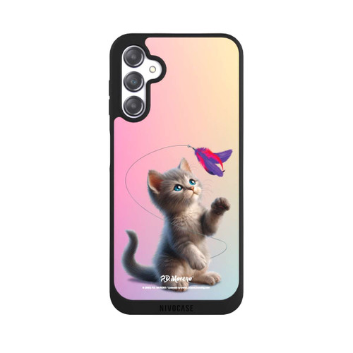 Samsung Galaxy A14 5G NIVOpure Playing Cat with Feather