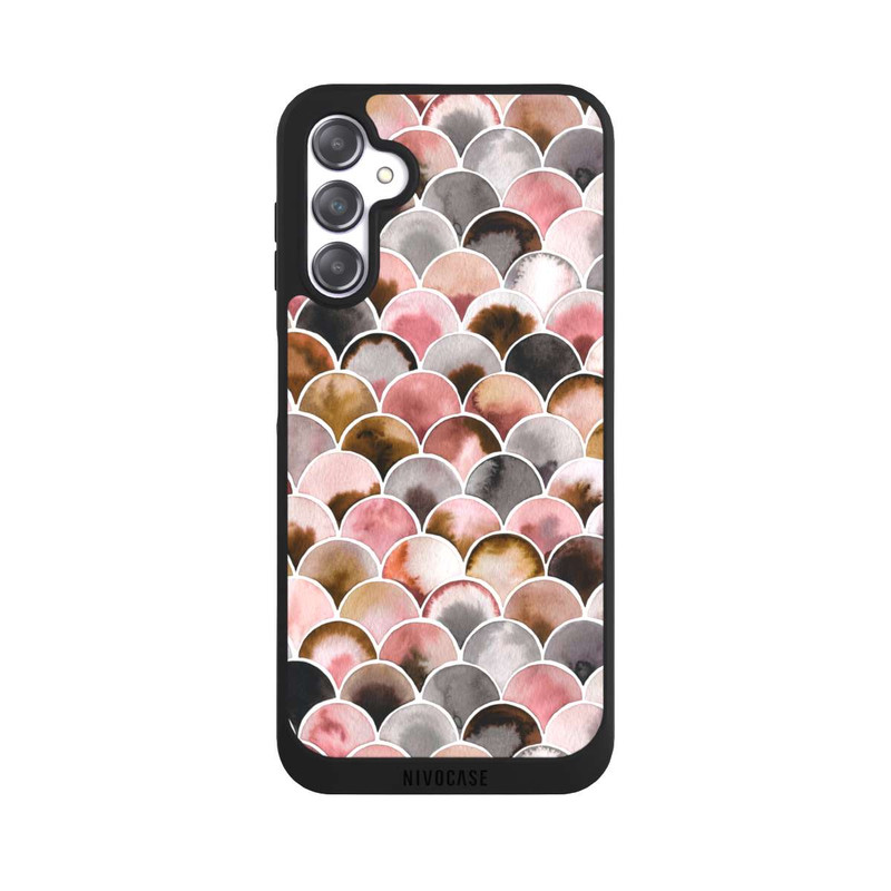 Galaxy A14 5G NIVOpure Japandi Scales Pink Brown