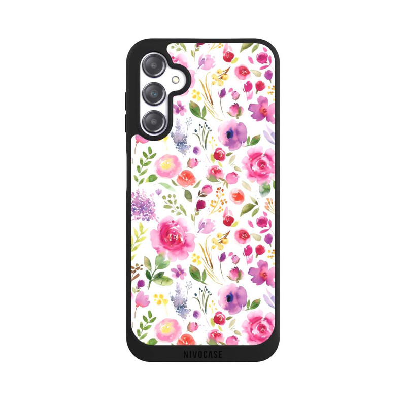 Galaxy A14 5G NIVOpure Roses Flowers Purple