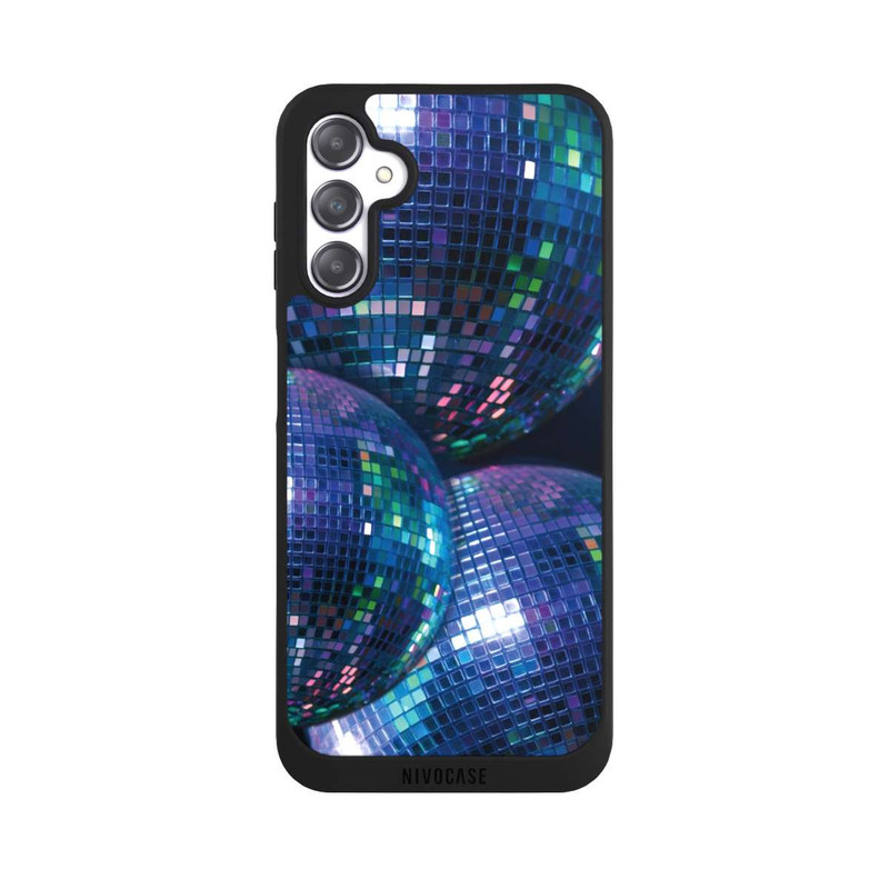 Galaxy A14 5G NIVOpure Discokugel Blau Schwarz Partytime mit KI