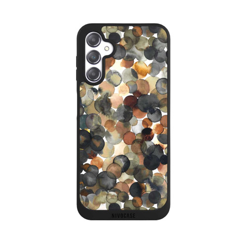 Samsung Galaxy A14 5G NIVOpure Watercolor Dots Brown Pattern