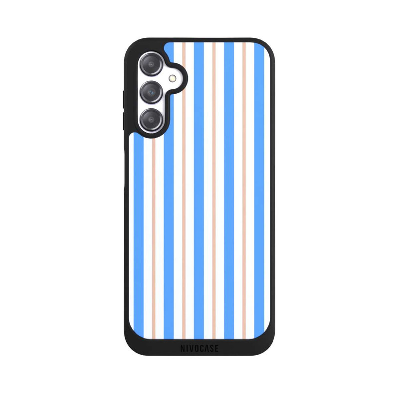 Galaxy A14 5G NIVOpure Streifen Blau Beige