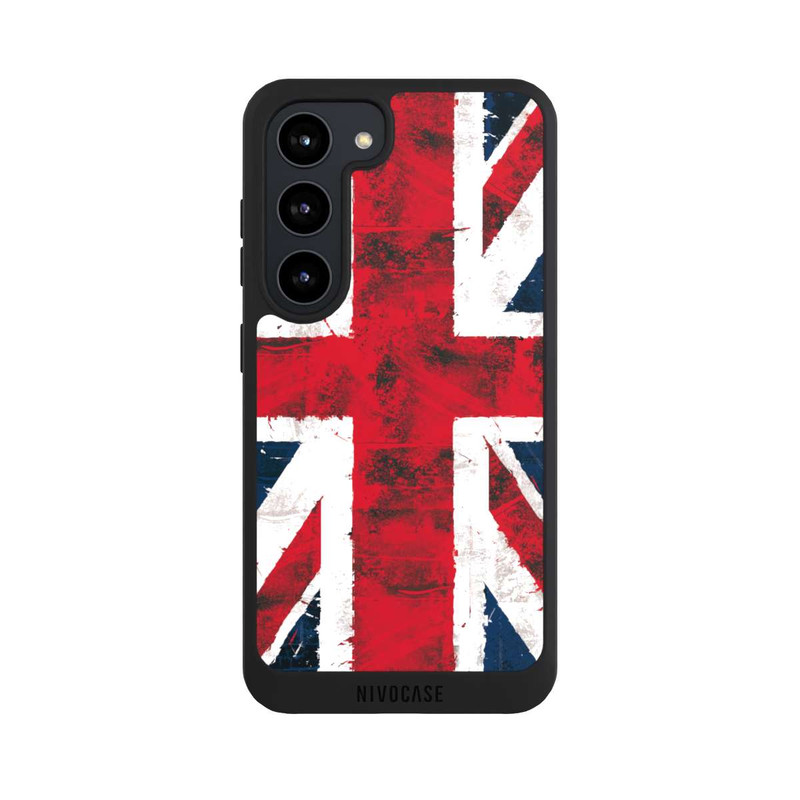 Galaxy S23 NIVOpure Union Jack - Grunge