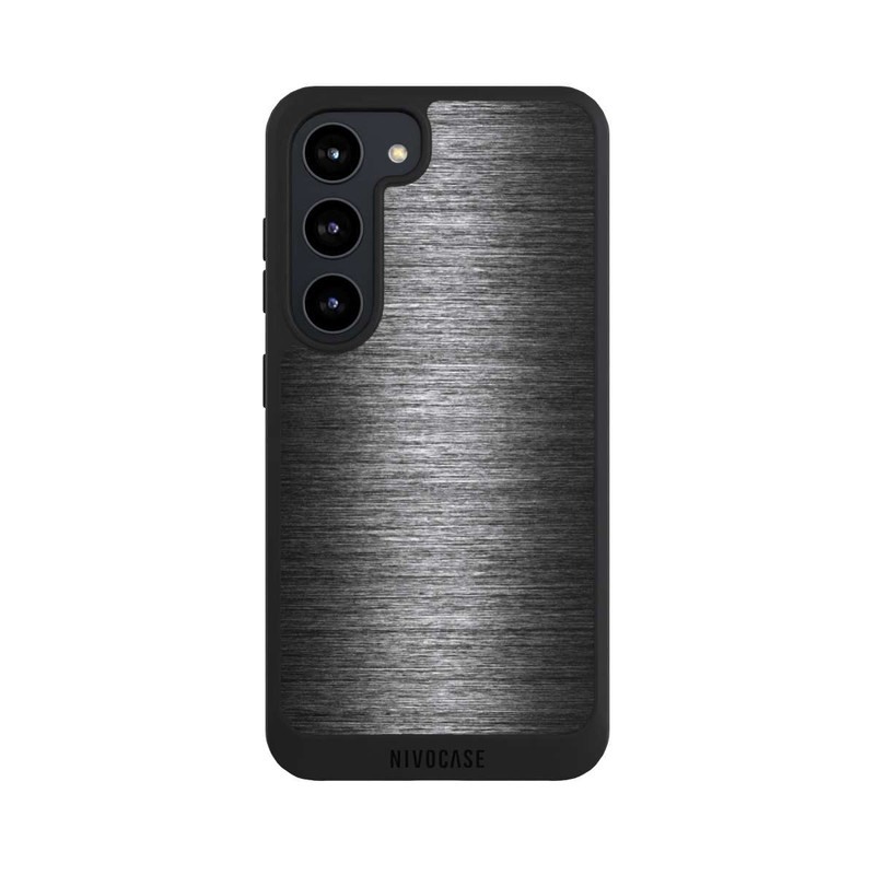 Galaxy S23 NIVOpure Metal Look - Anthrazit