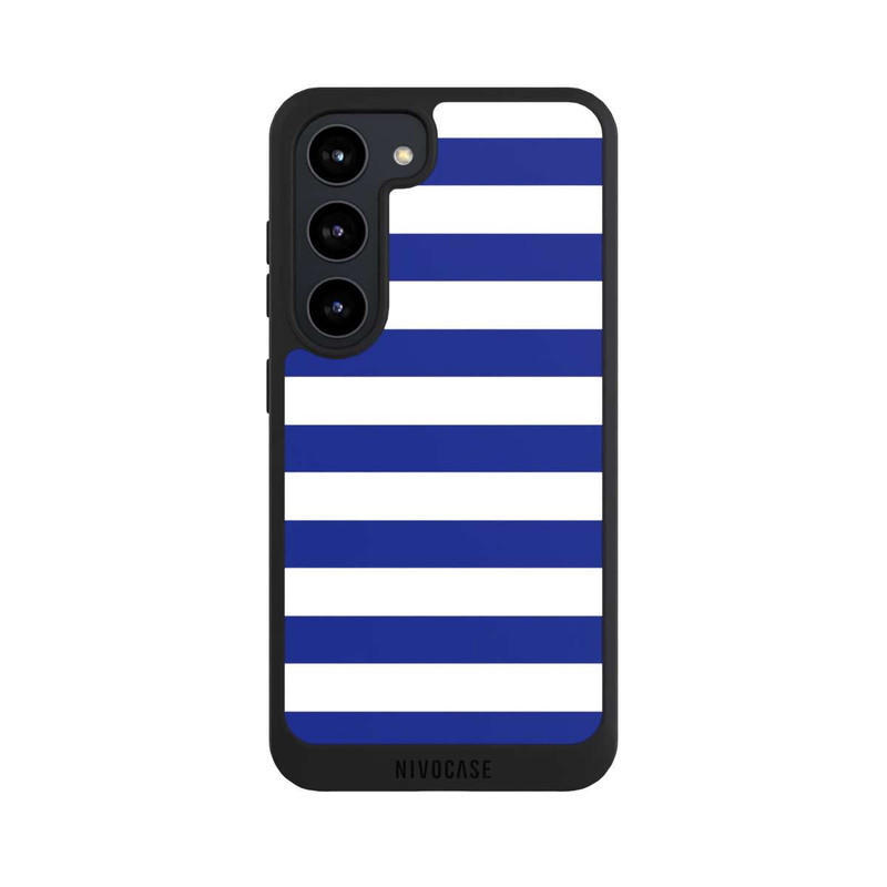 Galaxy S23 NIVOpure Sailorstripes Blue