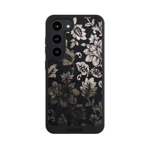 Samsung Galaxy S23 NIVOpure Silber Schwarz Vintage